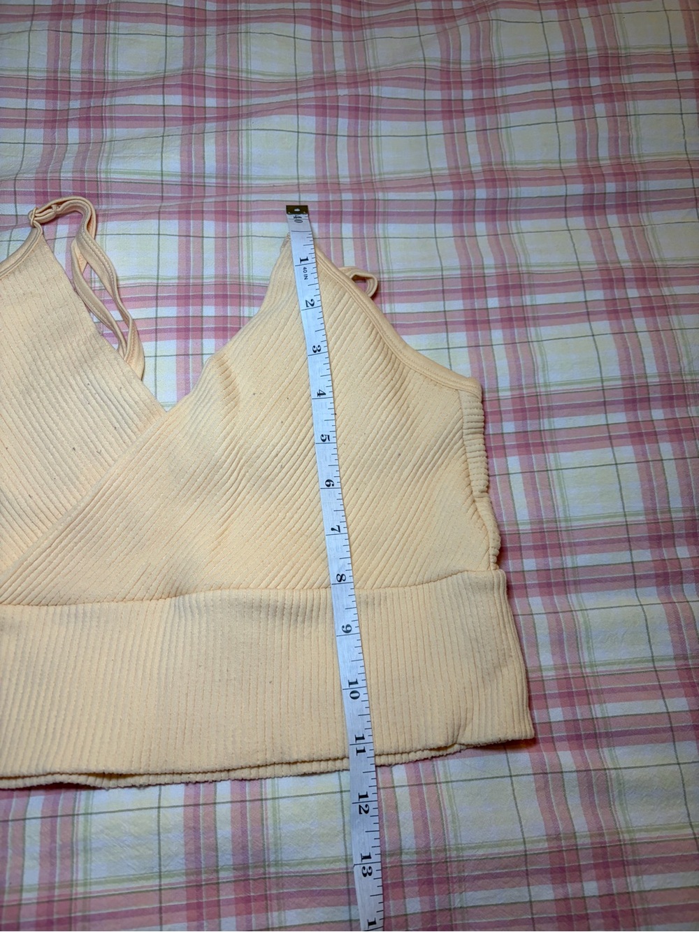 Forever 21 Yellow Ribbed Tank - Picture 7 of 7